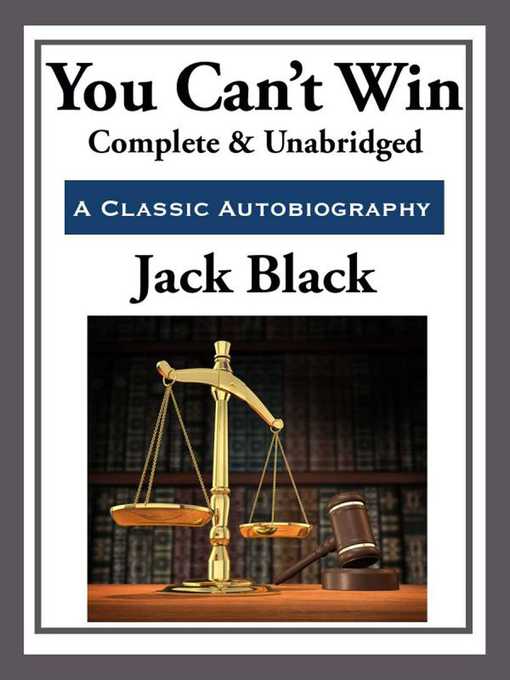 Title details for You Can't Win by Jack Black - Available